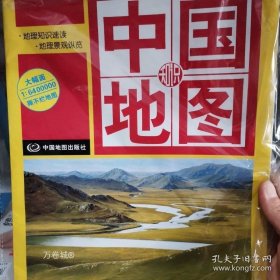 正版现货 中国知识地图（1：6400000） 9787503161841