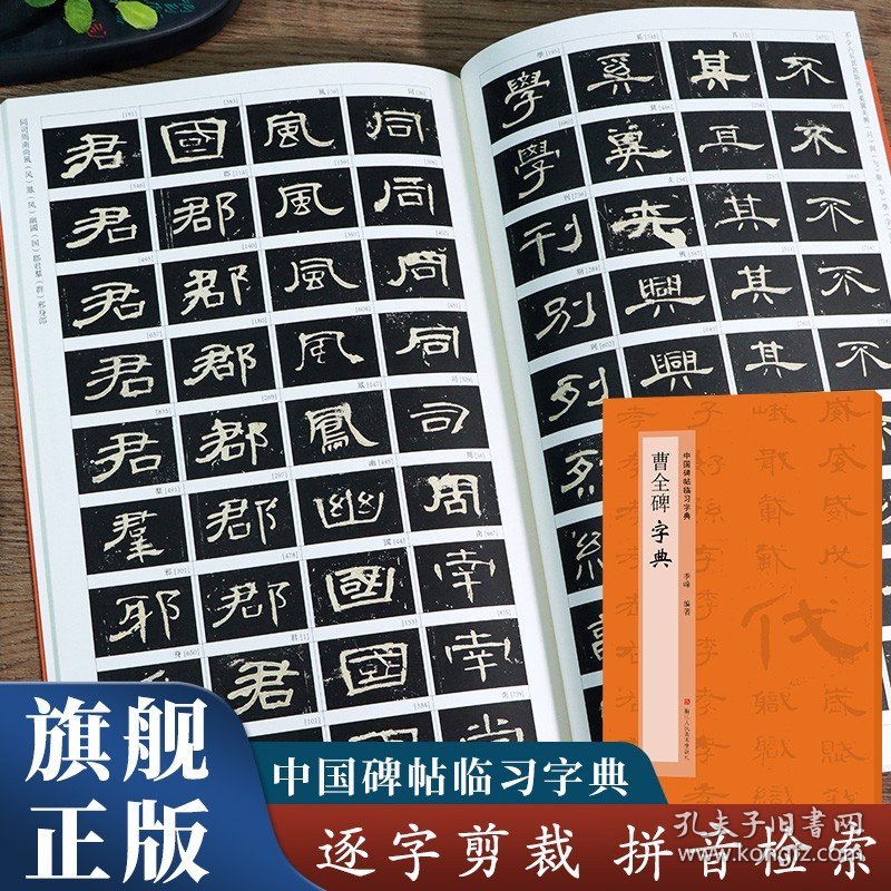 曹全碑字典 中国碑帖临习字典 按偏旁部首归类行书隶书楷书毛笔书法字典工具书 书法爱好者快速掌握字体结构技巧 临摹鉴赏教材书