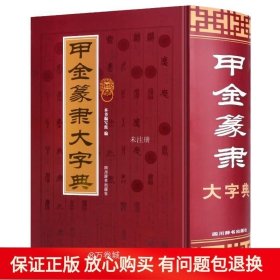 甲金篆隶大字典