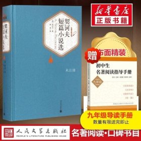 契诃夫短篇小说选：名著名译插图本·精华版