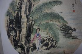 手绘国画斗方之五