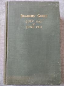 【私立金陵大学旧藏《读者指南》精装本，附瓦当藏书票】所属图书作为赠品奉送。恕不议价。商品售出，不做退换！
