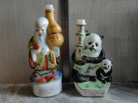 五粮液寿星、熊猫（好品一套稀缺难寻）
