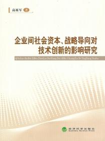 企业间社会资本、战略导向对技术创新的影响研究