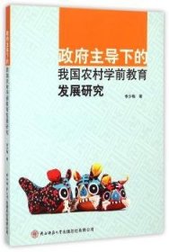 【正版現(xiàn)貨】 政府下的我國農(nóng)村學(xué)前教育發(fā)展研究 9787561378519