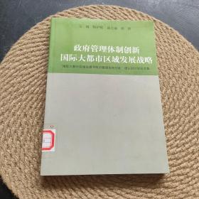 政府管理体制创新国际大都市区域发展战略：国际大都市区域发展与政府管理体制创新理论研讨会论文集·