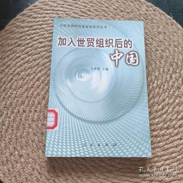 加入世贸组织后的中国