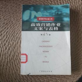 高效营销作业文案与表格