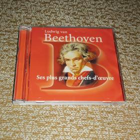 【欧】2CD 贝多芬 Ludwig van Beethoven – Ses Plus Grands Chefs d'Oeuvre 原版拆封