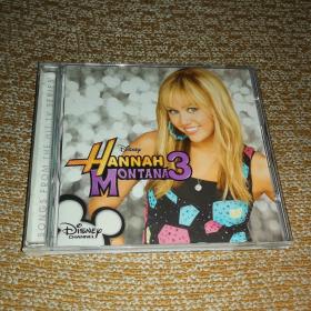 【美】眼原 孟汉娜 3 电视原声带 Hannah Montana 3 原版拆封