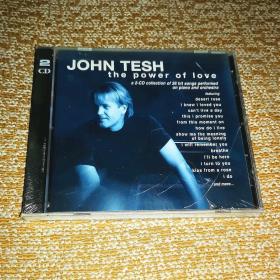 【美】2cd 新世纪音乐钢琴教父 John Tesh 约翰泰斯 Power of Love  原版未拆封