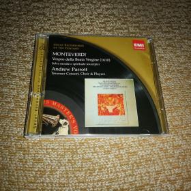 【欧】口原 2CD 古典名盘 Monteverdi 蒙特威尔第 圣母晚祷 原版拆封