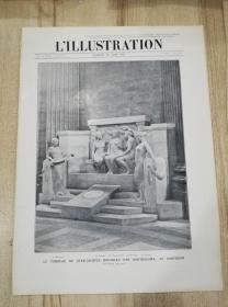 1912年6月29日 8开法国L'ILLUSTRATION画报 合订拆装本