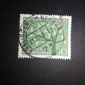 德国邮票（欧罗巴）：1962 年欧洲邮票 1枚