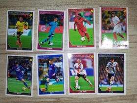 足球周刊 2015年编号球星卡8张