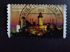 德国邮票（建筑）：2013城堡和宫殿邮票 1枚