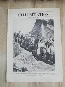 1908年7月11日 8开法国L'ILLUSTRATION画报 合订拆装本