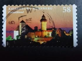 德国邮票（建筑）：2013 Castles and Palaces城堡和宫殿邮票 1枚1