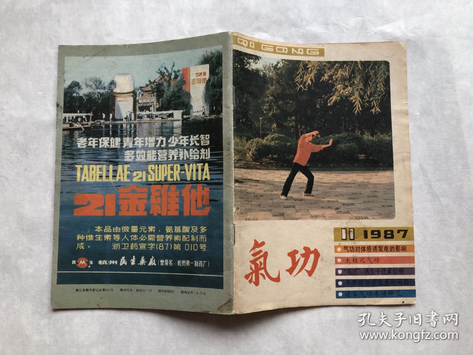 《气功》杂志 1987年第11期