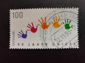 德国邮票（联合国/儿童）:1996 The 50th Anniversary of UNICEF联合国儿童基金会成立五十周年 1套1枚 1