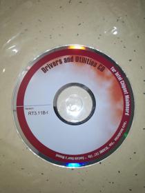 软件光盘：Drivers and Utilities CD for Intel Chipset Mainboard RT3.11B-I 裸盘1碟
