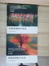 宋德成摄影作品选 动物篇 风光篇 全二册
