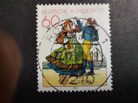 德国邮票（欧罗巴）：1981 EUROPA Stamps - Folklore欧洲邮票-民俗学 1枚