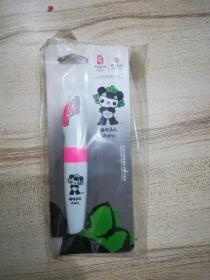 北京2008年奥运会特许商品：福娃晶晶彩笔（原包装未使用）