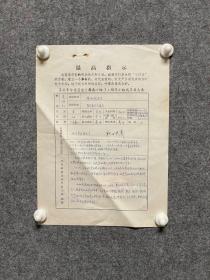 1968年9月30日湖南省零陵地区驻军支左办---革委会筹备小组报告表