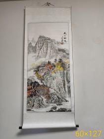 刘一民、广州画院一级画师、国画风景画作品