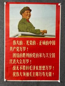《祝伟大领袖毛主席万寿无疆》宣传画