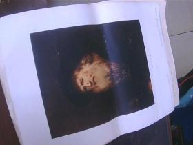 活页单张油画《拉比的肖像》