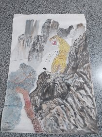 无款画:虎