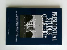 PRESIDENTIAL STUDIES QUARTERLY  VOL.44 NO.4 2014/12 总统研究季刊