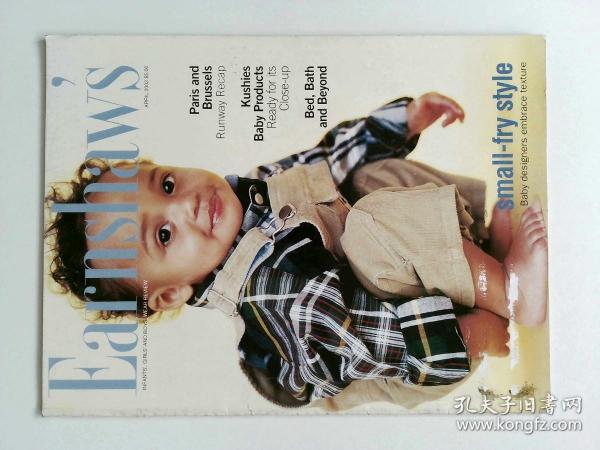 Earnshaw's 2002/04 童装配饰杂志儿童时尚英文外文原版杂志期刊