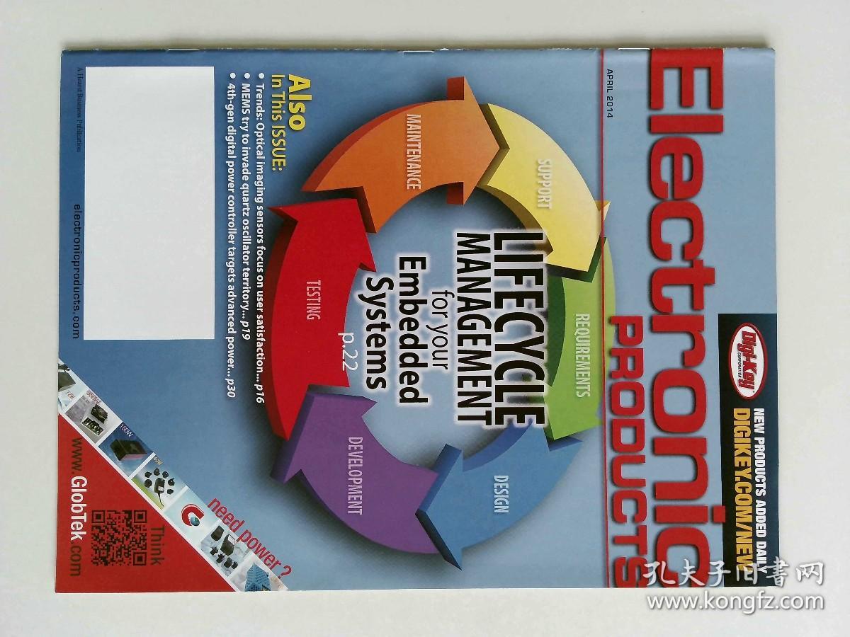 Electronic Products Magazine 电子产品原版外文杂志2014/04