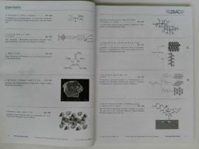 ZAAC Zeitschrift für anorganische und allgemeine Chemie 德语无机化学原版学术期刊 2014/1