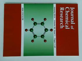 Journal Of Chemical Research 2014/01 化学研究杂志 VOL.38 ISSUE.1