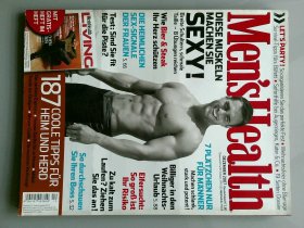 Men's Health 2007年12月 德文德语健康男子外文原版时尚期刊 外文杂志