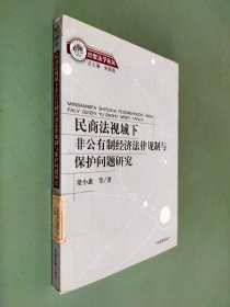 民商法视域下非公有制经济法律规制与保护问题研究