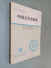 中国文学史纲要 三