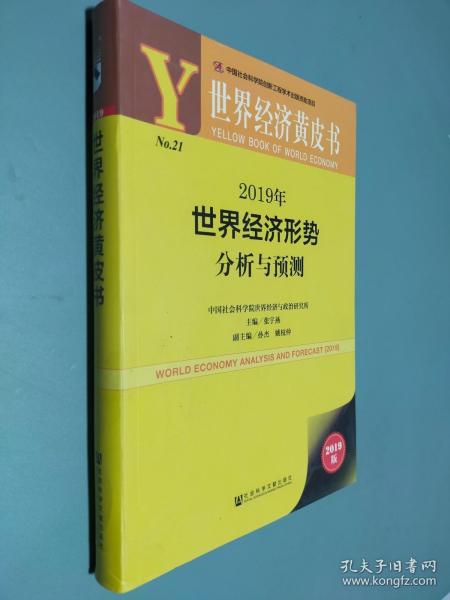 世界经济黄皮书:2019年世界经济形势分析与预测