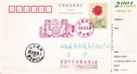 邮戳：蚌埠市第二届妇女集邮展览（安徽蚌埠）