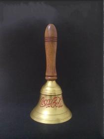 1910年代 美国 可口可乐 古董 黄铜 餐桌摇铃
