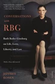 Conversations with RBG 金斯伯格访谈录 RBG给未来世代的声音 英文原版