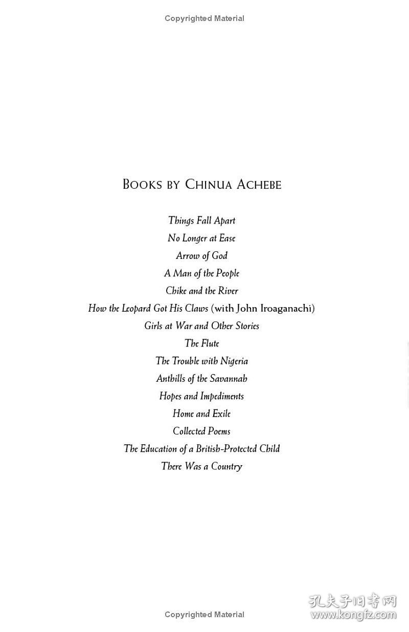 这个世界土崩瓦解了 钦努阿 阿契贝 英文原版 Things Fall Apart Chinua Achebe 非洲土著欧康寇的故事 非洲文学