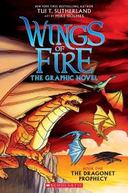 火翼飞龙漫画1：飞离天翼国的空中囚牢 英文原版 Wings of Fire Graphic Novel