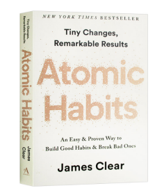 原子习惯：建立好习惯，打破坏习惯 英文原版 Atomic Habits James Clear 自我成长 自我提升 心理励志