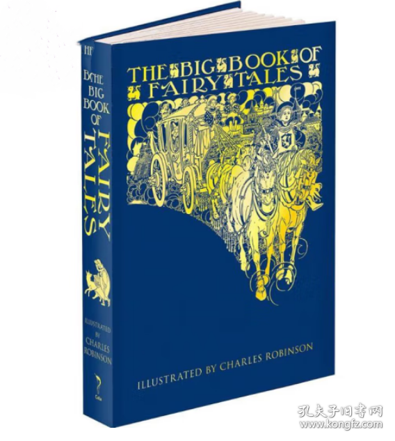 童话合集 Calla Editions 精装插图版 The Big Book of Fairy Tales 安徒生 格林 伊索寓言