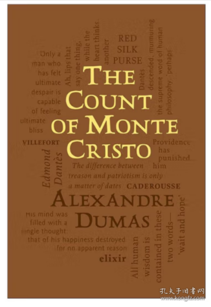 Count of Monte Cristo 英文原版 肯特伯维：基督山伯爵